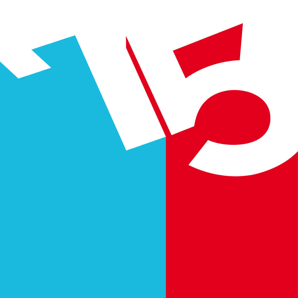 Das Logo zum 75. Geburtstag von Kamp-Lintfort