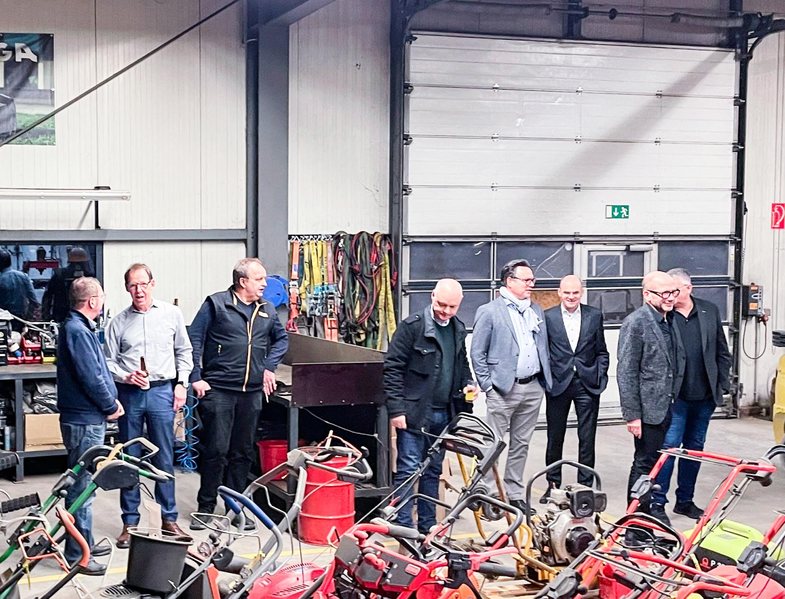 Schnappschuss vom ersten Job-Tour-Tag in verschiedenen Unternehmen in Kamp-Lintfort