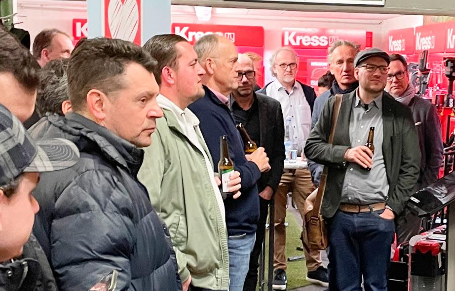 Schnappschuss vom ersten Job-Tour-Tag in verschiedenen Unternehmen in Kamp-Lintfort